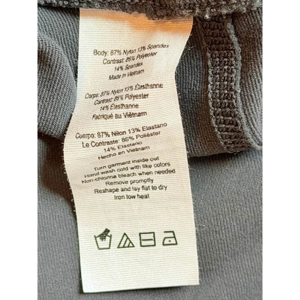 Alo Yoga Mesh High Waist Leggings Slate Gray Small W5485R